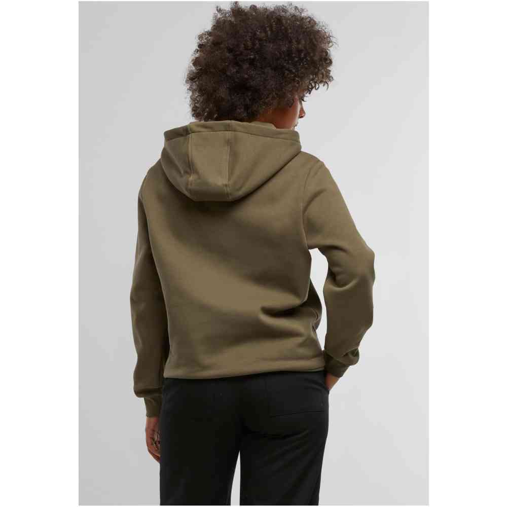 Urban Classics - Loose Brushed Fleece Kapuzenpullover/hoodie - Olivgrün